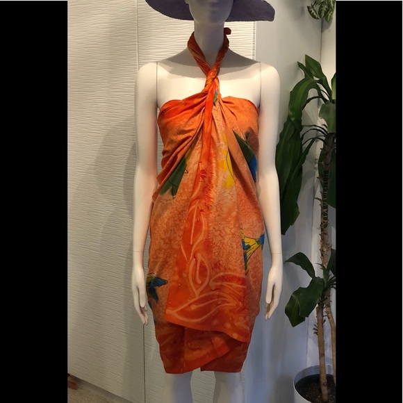 Beach wrap, beautiful colours - Picture 3 of 6